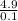 \frac{4.9}{0.1}