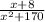 \frac{x + 8}{ {x}^{2} + 170}