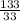 \frac{133}{33}