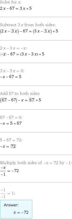 5. Решите уравнение (8y + 12)(3,6 − 0,9y) = 0. 0,6(x − 4) + 3,6 = 0,7(5 + x) 2) 2х-67= 5+х распешите