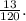 \frac{13}{120}.