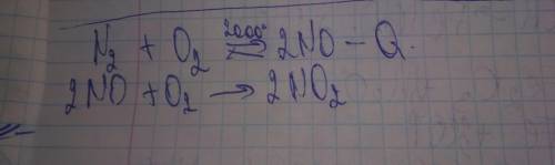 Осуществить превращение по схеме: Азот-оксид азота (2)-оксид азота НУЖНО