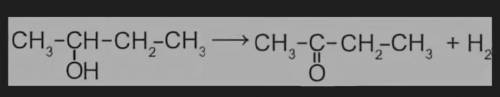 Напишите уравнения реакций превращения бутанона в бутанол-2 и обратно.