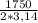 \frac{1750}{2*3,14}