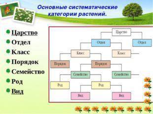 Определи, верно приведённую последовательность систематических категорий:1)Царство-отдел-класс-поряд