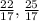 \frac{22}{17} , \frac{25}{17}