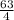 \frac{63}{4}