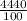 \frac{4440}{100}