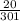 \frac{20}{301}