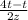 \frac{4t - t}{2z}