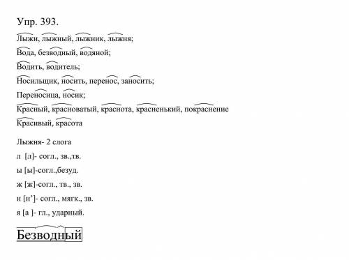 выполнить упр393. Русский язык, 5 класс. Л. М. Бреусенко!!