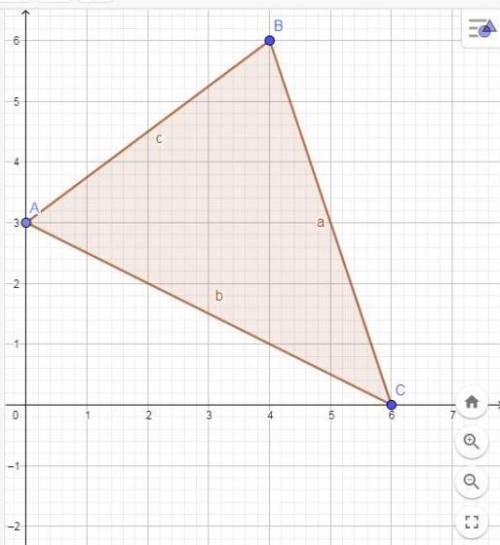 Начертить треугольник ACE A(0,3) C(4,6),E(6,0)​