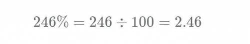 Запишите в виде десятичной дроби.b) 32,41% c) 246% d) 0,156% е) 2007%а) 21%​