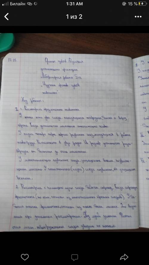 Лабораторная работа 13 по биологии 7 класс латюшин Даю 15б