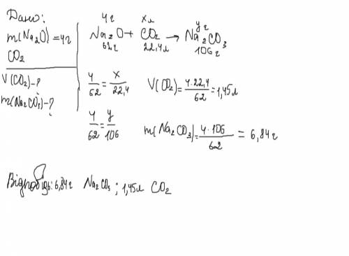 Через розчин що містив натрій оксид масою 4 г, пропустили карбон(4) оксид до утворення натрій карбон