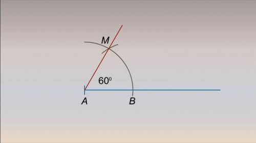 Как называется угол равен 60°с На рисуйте его у меня сейчас Соч