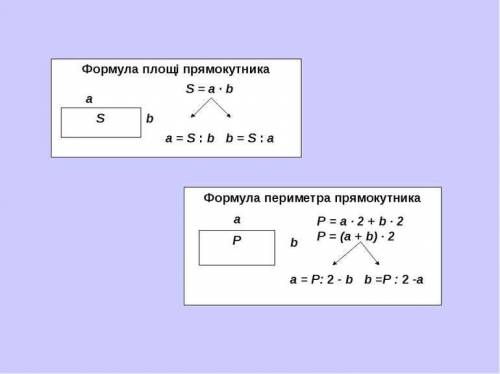 Начерти прямоугольник ширина которого 4 см 3 мм а длина в два раза больше Вычислите периметр и площа