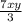 \frac{7xy}{3}