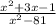 \frac{x^2+3x-1}{x^2-81} \\ \\