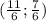 (\frac{11}{6};\frac{7}{6} )