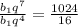 \frac{b_{1}q^{7}}{b_{1}q^{4}} = \frac{1024}{16}