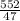 \frac{552}{47}