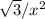 \sqrt{3} /x^{2}