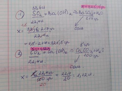 1)Яка маса солі утвориться в результаті взаємодії сульфур(4) оксиду об'ємом 33,6 л(н.у.)з достатньою