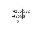 Приклади але потрібно в столбик 6372:4= 248:31= 4256:532=