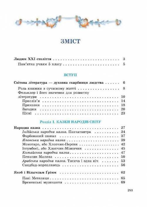 Виписати всі твори і їхніх авторів вивченні за 5 клас з зарубіжна література (О.М Ніколенко, Т.М Кон