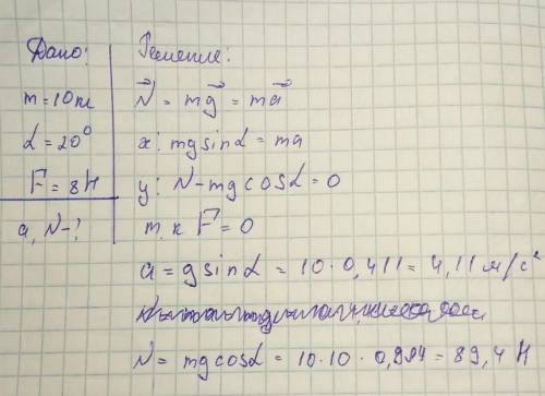 ответ есть, рисунок есть, нужно решение для задачи