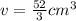 v = \frac{52}{3} cm ^{3}