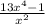 \frac{13x^{4}-1 }{x^{2} }