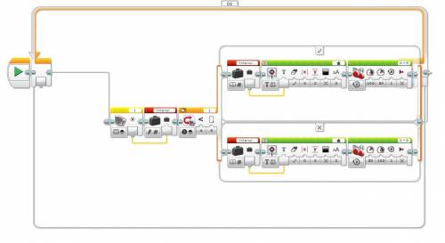 Опытные программисты. Задание вам в программе LEGO MINDSTORMS. Задание прикреплю фото. Быстрее!
