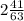 2\frac{41}{63}