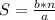 S=\frac{b*n}{a}