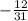 -\frac{12}{31}