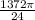 \frac{1372\pi }{24}