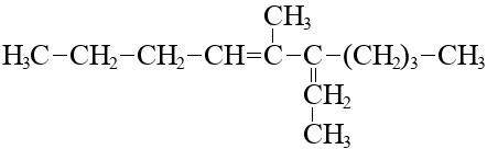 Составить химическую формулу 2 бутилен, 3 этилен гептан. ​