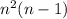 n^2(n - 1)