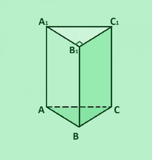 Основание прямой призмы – прямоугольный треугольник с гипотенузой 10 см и катетом 6 см. Боковое ребр