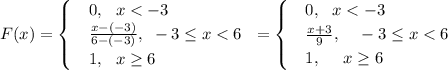 F(x)=\begin{cases} & 0,~~ x