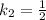 k_{2}=\frac{1}{2}