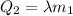 Q_2=\lambda m_1