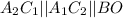 A_{2}C_{1}|| A_{1}C_{2}||BO