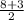 \frac{8+3}{2}