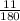 \frac{11}{180}