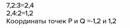 , равных единичному отрезкпишите координаты точек M, N, S, K, P (рис 9)​