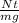 \frac{Nt}{mg}