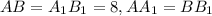 AB=A_1B_1=8,AA_1=BB_1